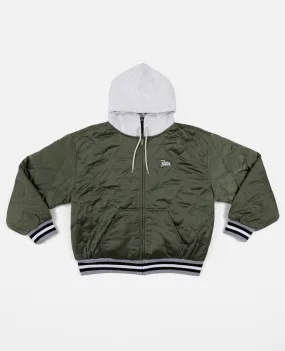 Patta Hooded Bomber Jacket (Beetle)