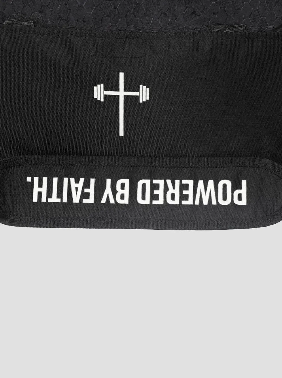 Powered By Faith Duffle Bag