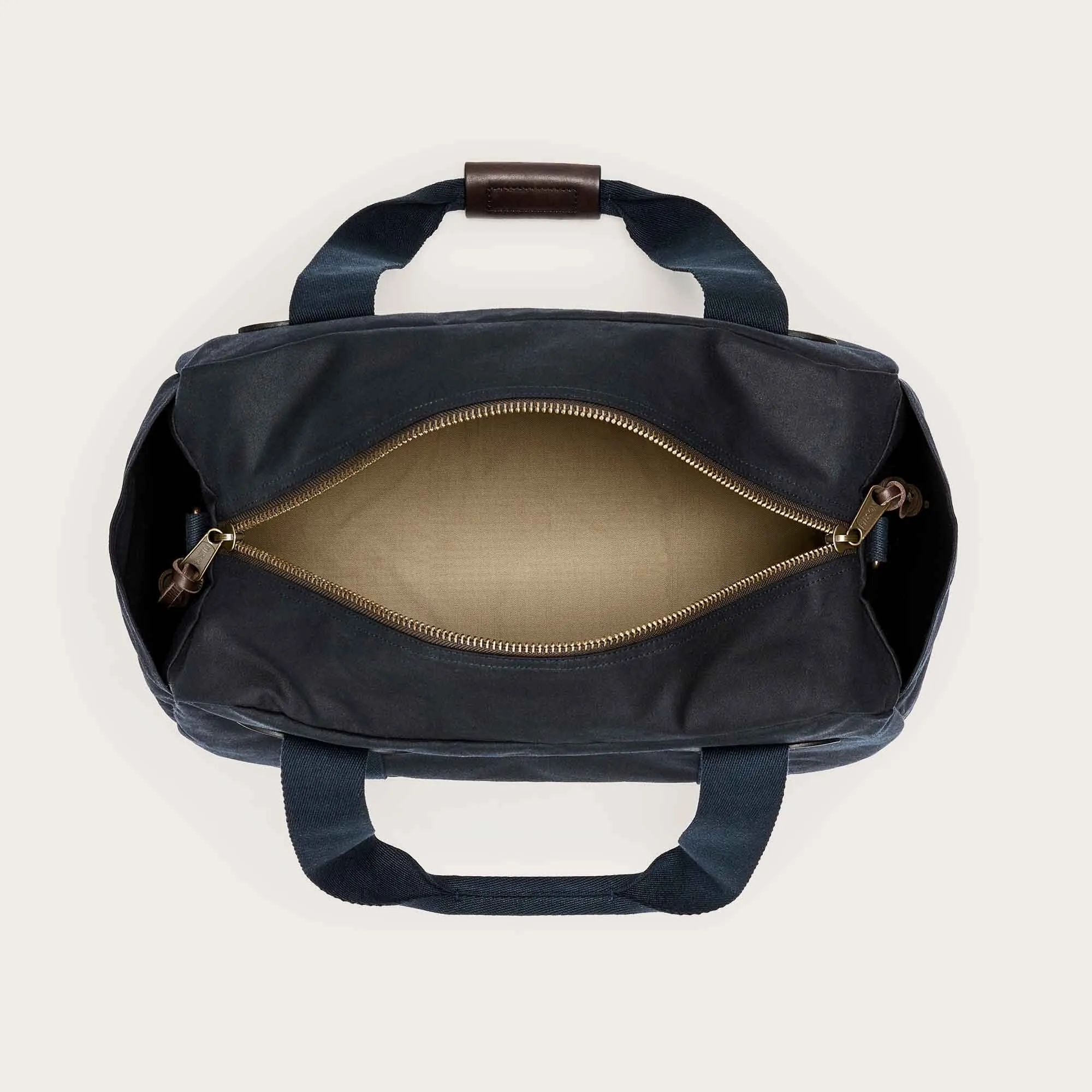 SMALL TIN CLOTH DUFFLE BAG