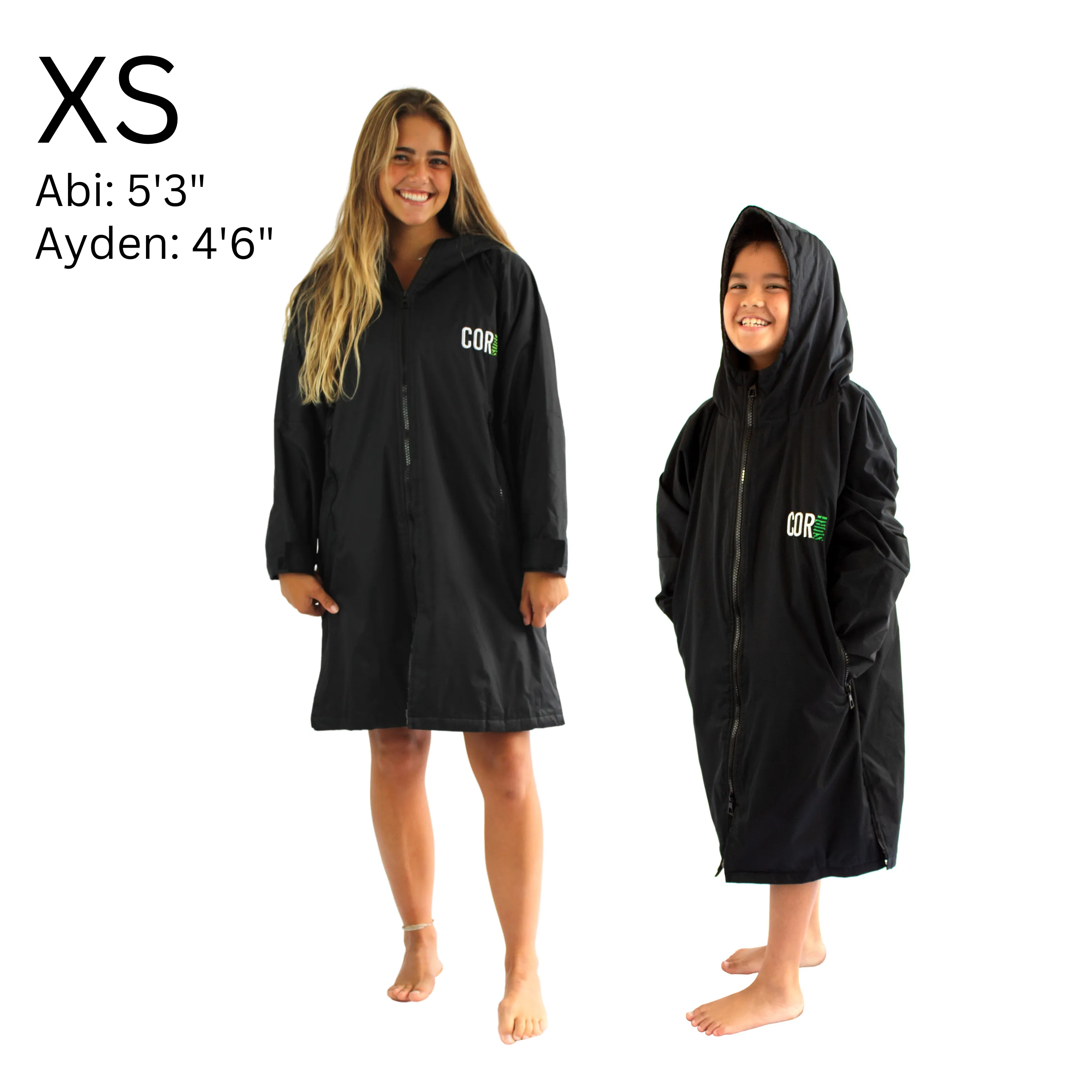 Waterproof Swim Parka | XS-XL (Black)