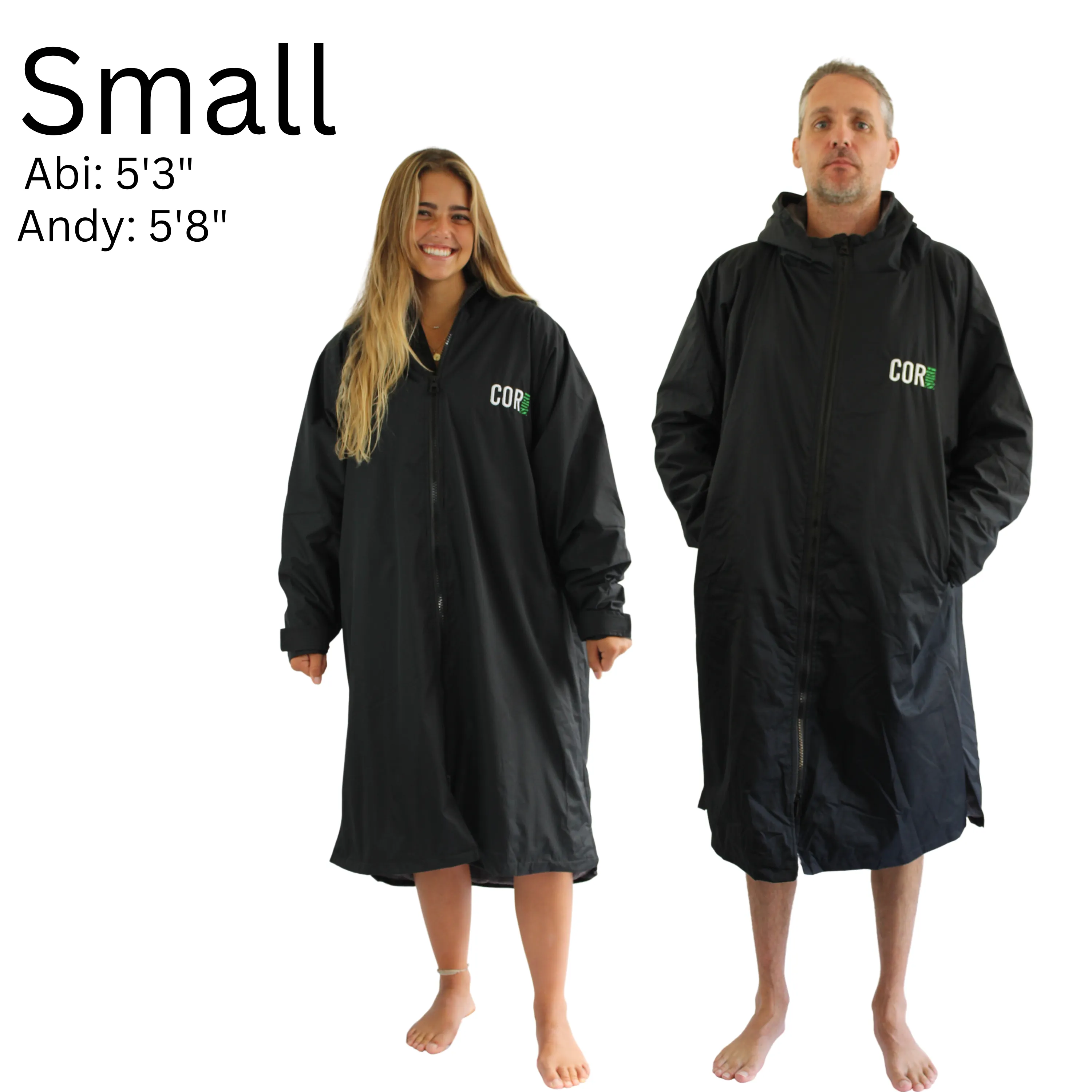 Waterproof Swim Parka | XS-XL (Black)