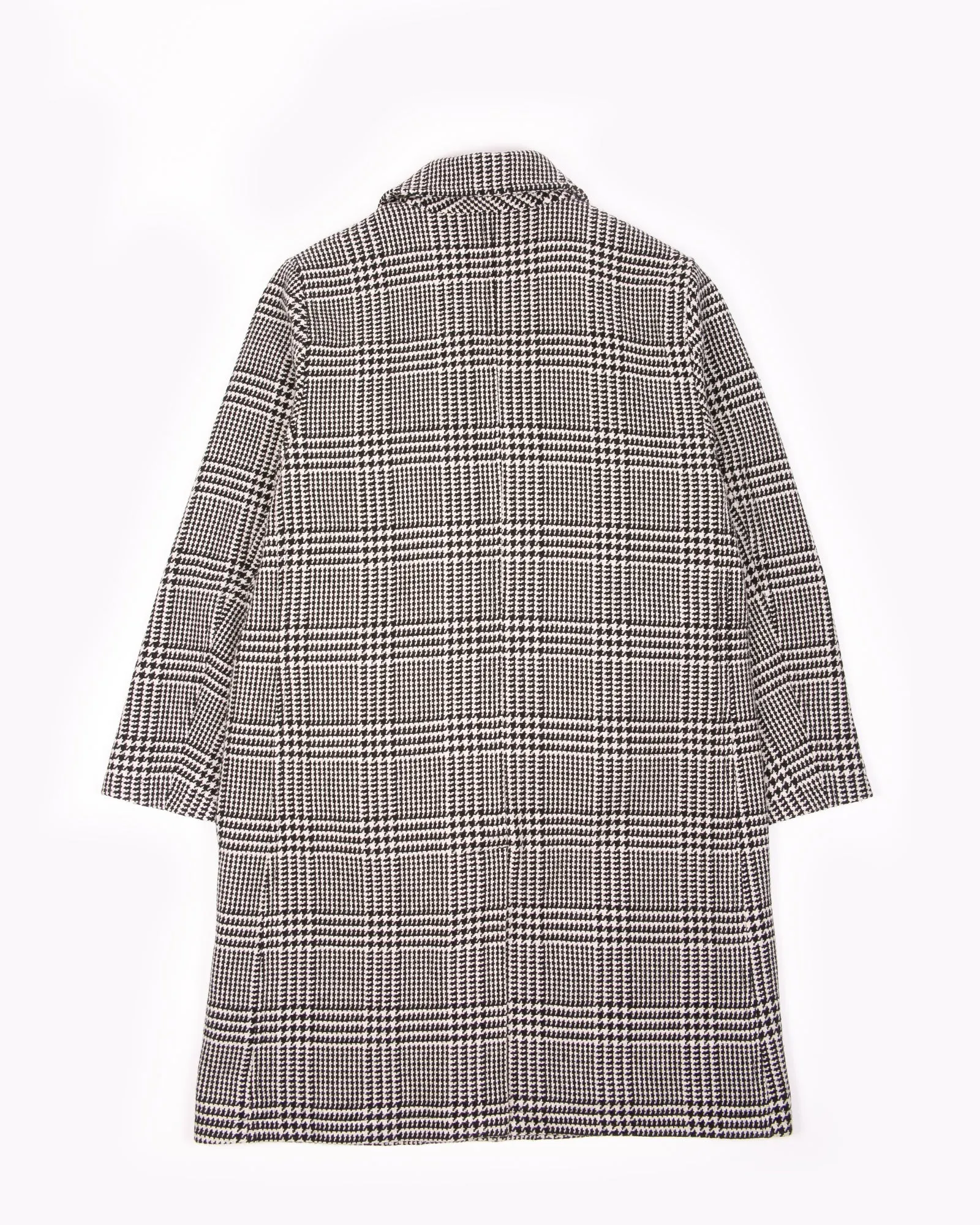 Wool Overcoat - Glen Plaid