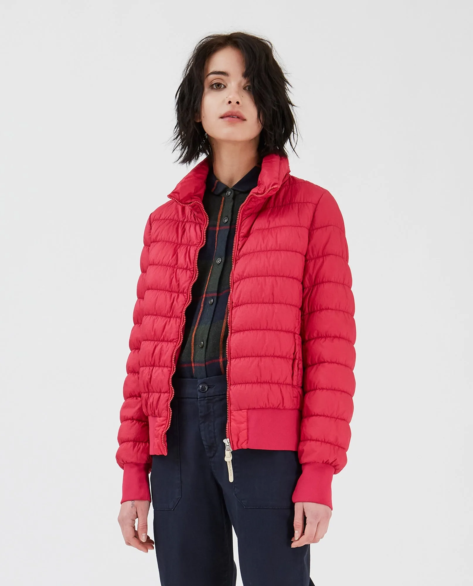 Woolrich Cazadora bomber Mercer- Rosa